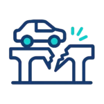 Broken bridge icon representing the strategy-to-execution gap Zorplan.